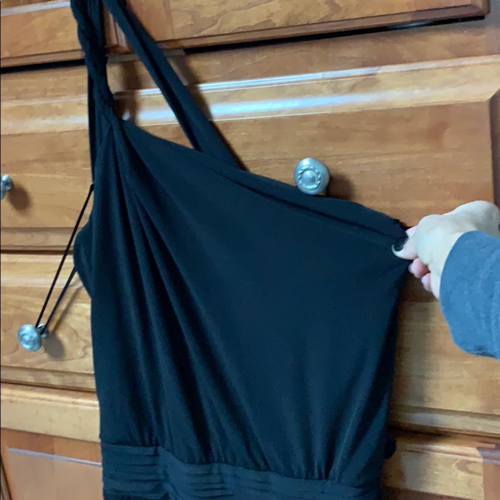 Stunning Lycra flare jumpsuit by Laundry size2.
